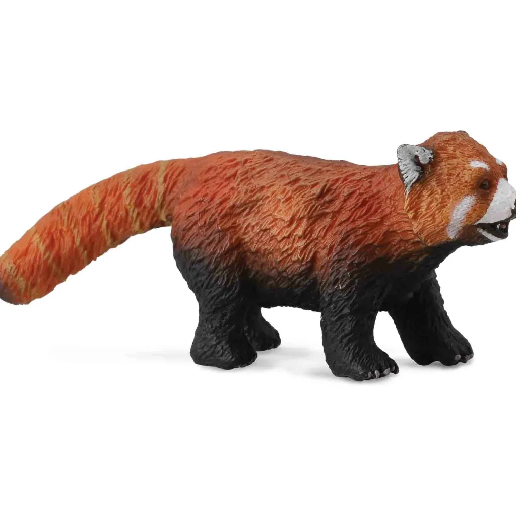 Collecta Animali In Plastica | Panda Rosso Animale Giocattolo