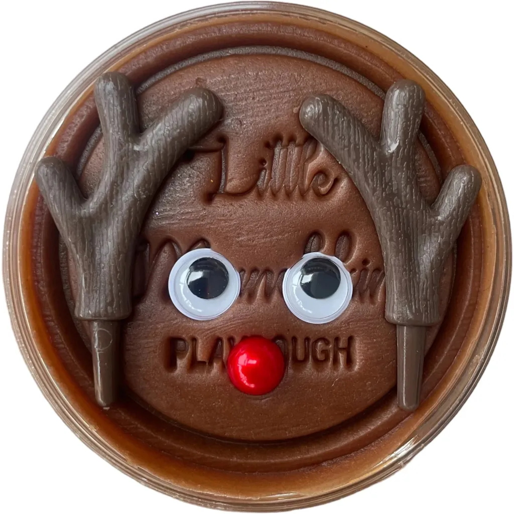 Little Munchkins Playdough Pasta Modellabile | Pasta Modellabile Crea il tuo Rudolph