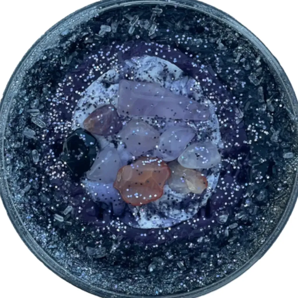 Little Munchkins Playdough Spazio | Pasta Modellabile | Pasta Modellabile Geode Viola
