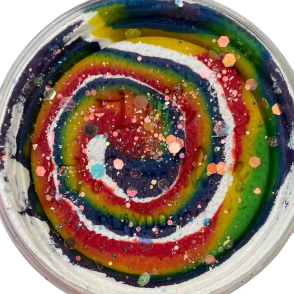 Little Munchkins Playdough Pasta Modellabile | Pasta Modellabile Vortice di Arcobaleno
