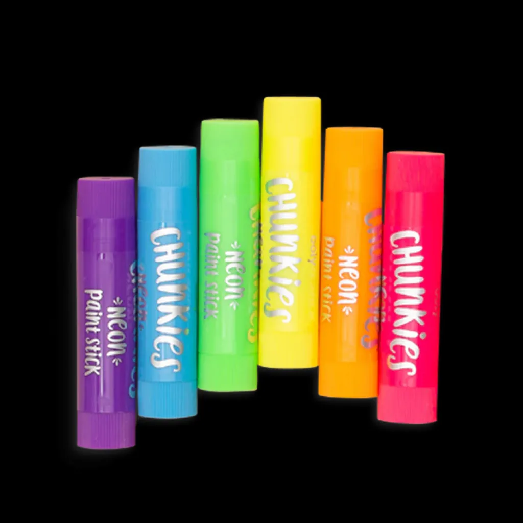 Ooly Disegno E Pittura | Pastelli di Tempera Solida Chunkies Paint Sticks - Neon-  