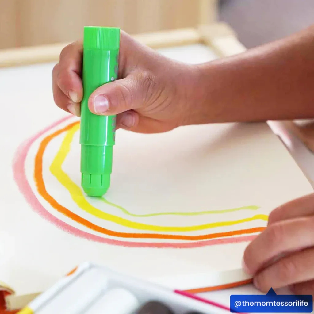 Ooly Disegno E Pittura | Pastelli di Tempera Solida Chunkies Paint Sticks - Neon-  