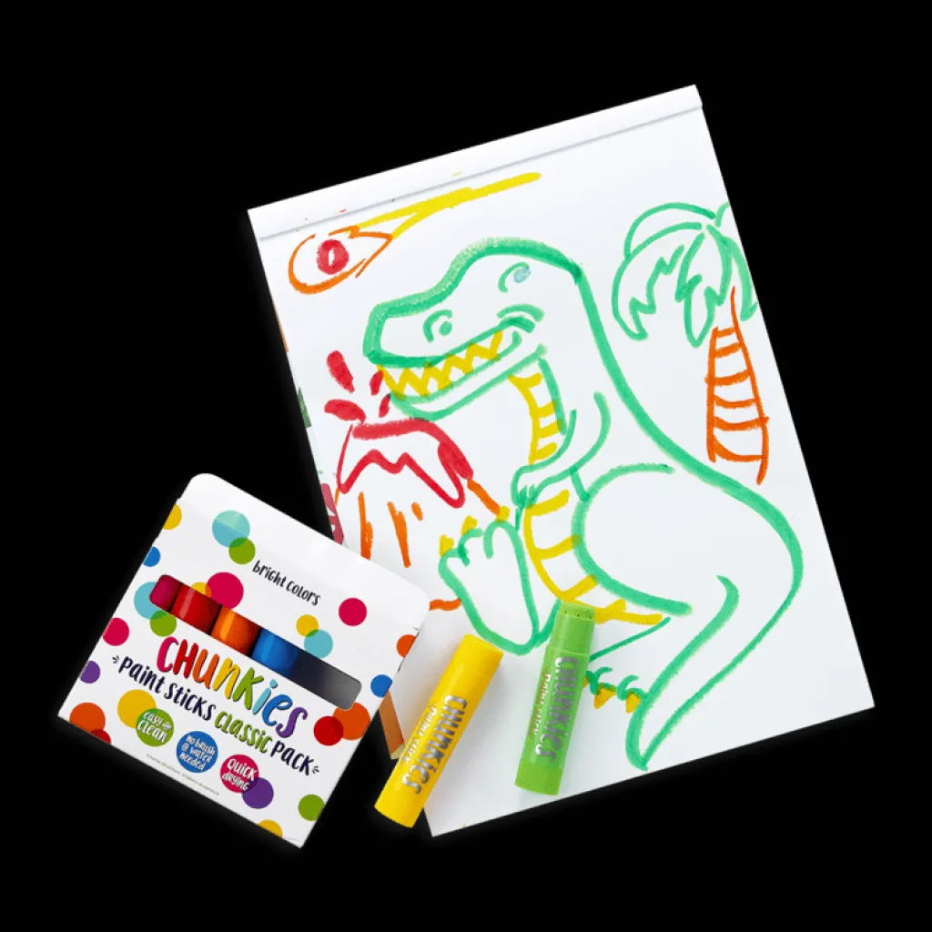 Ooly Disegno E Pittura | Pastelli di Tempera Solida Chunkies Paint Sticks -  