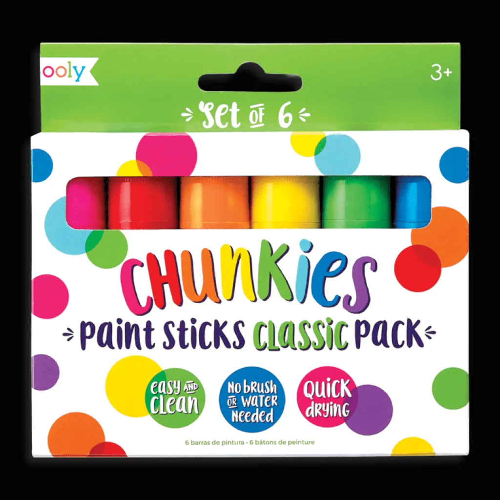 Ooly Disegno E Pittura | Pastelli di Tempera Solida Chunkies Paint Sticks -  