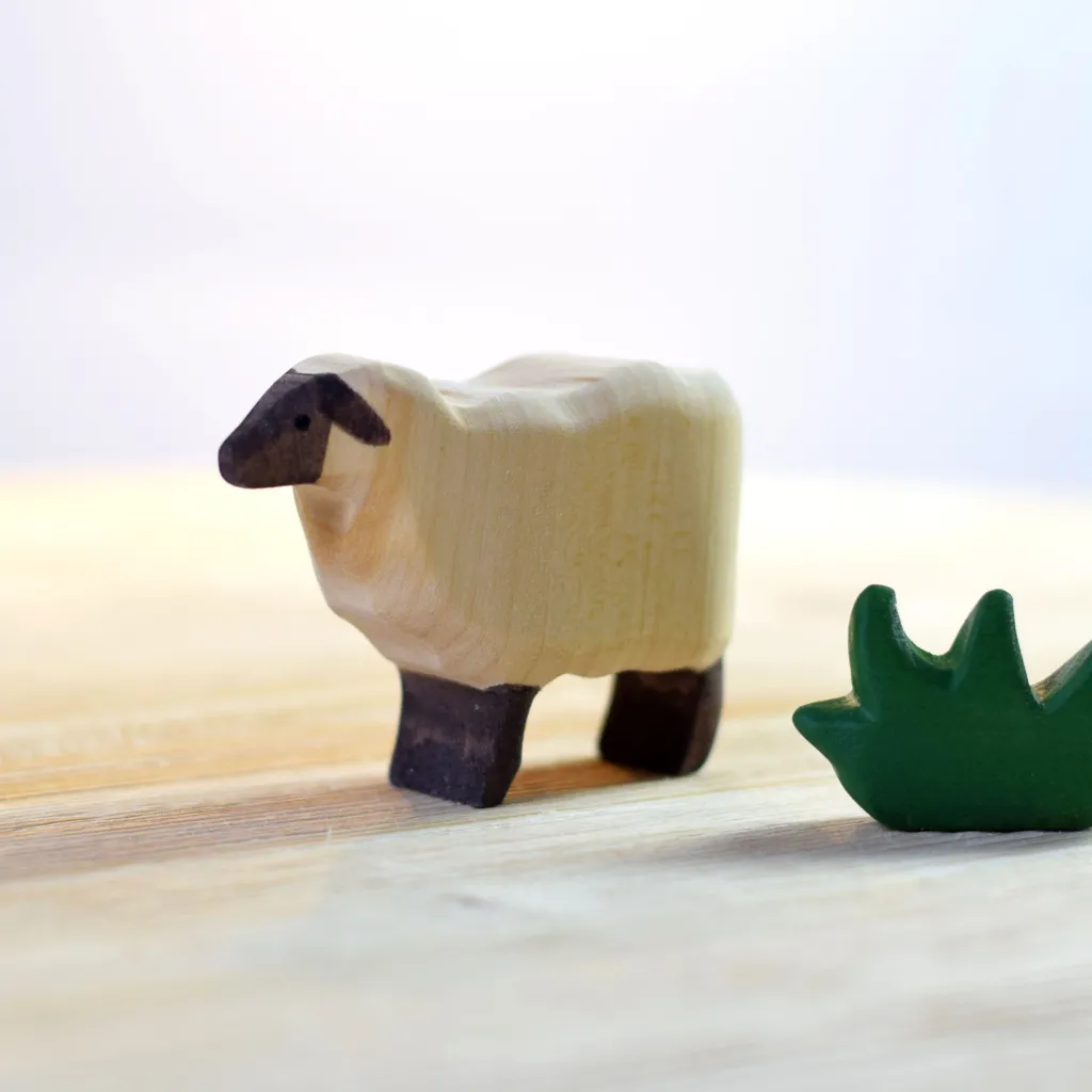 Bumbutoys Pasqua | Primavera | Pecora in legno