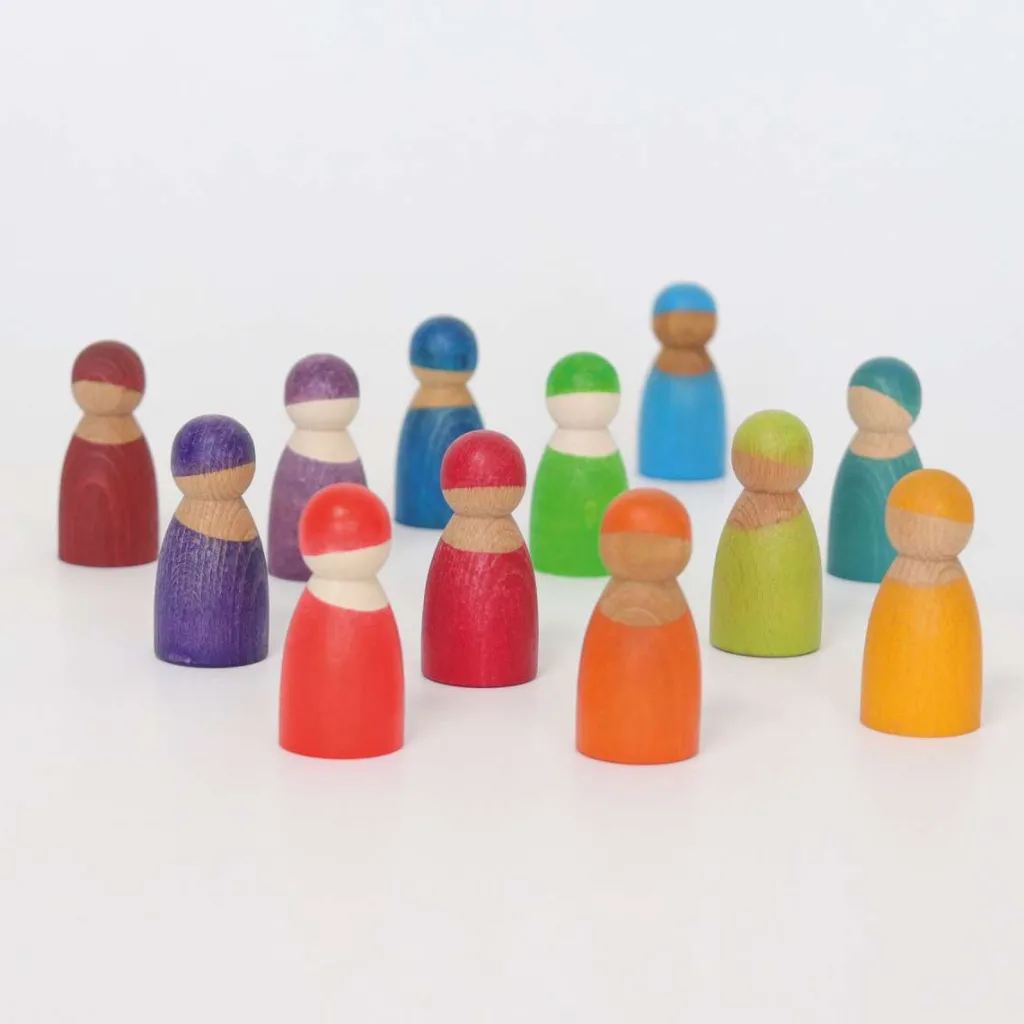 Grimm's Pegdolls E Personaggi | Peg dolls Amici dell'Arcobaleno