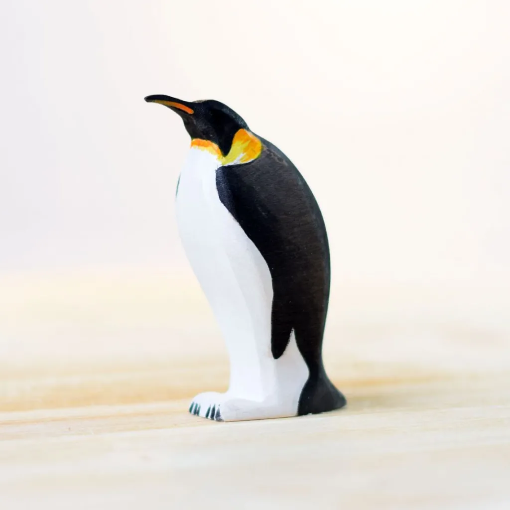 Bumbutoys Artico | Inverno | Pinguino imperiale maschio in legno
