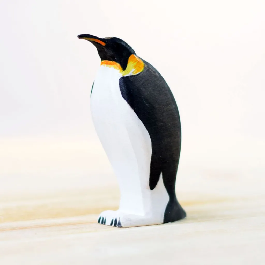 Bumbutoys Artico | Inverno | Pinguino imperiale maschio in legno