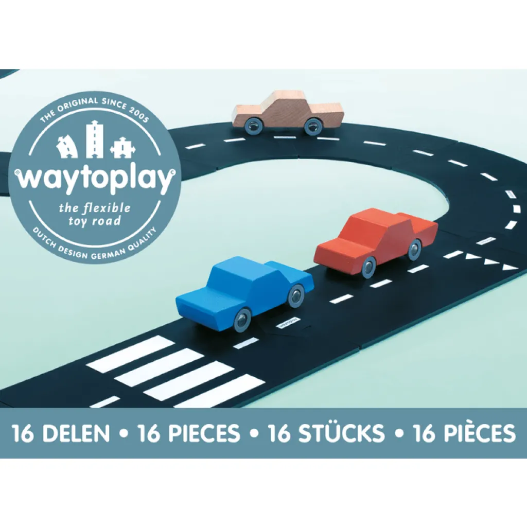 Waytoplay Outdoor E Natura | Veicoli E Piste | Pista Flessibile Expressway
