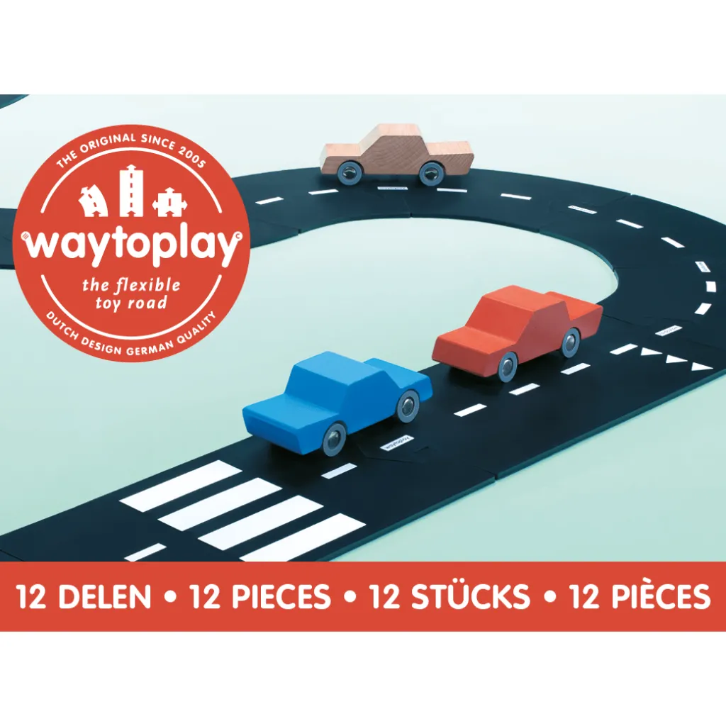 Waytoplay Outdoor E Natura | Veicoli E Piste | Pista Flessibile Ringroad