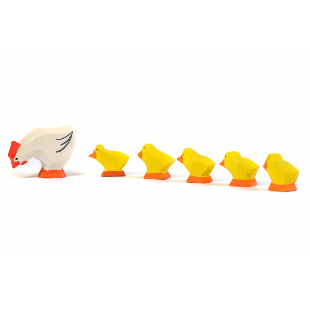 Bumbutoys Animali In Legno | Pulcino in legno