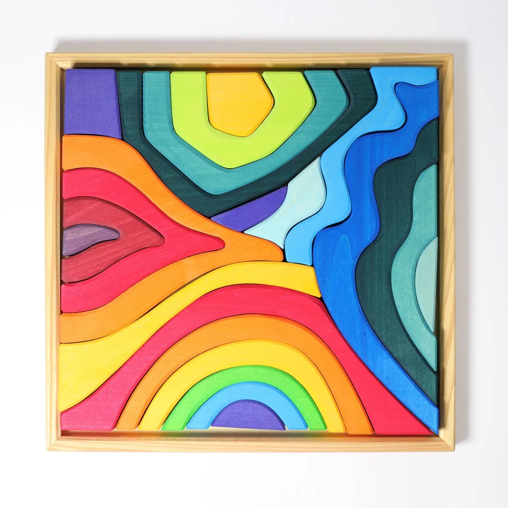 Grimm's Costruzioni In Legno | Puzzle | Puzzle Quattro Elementi