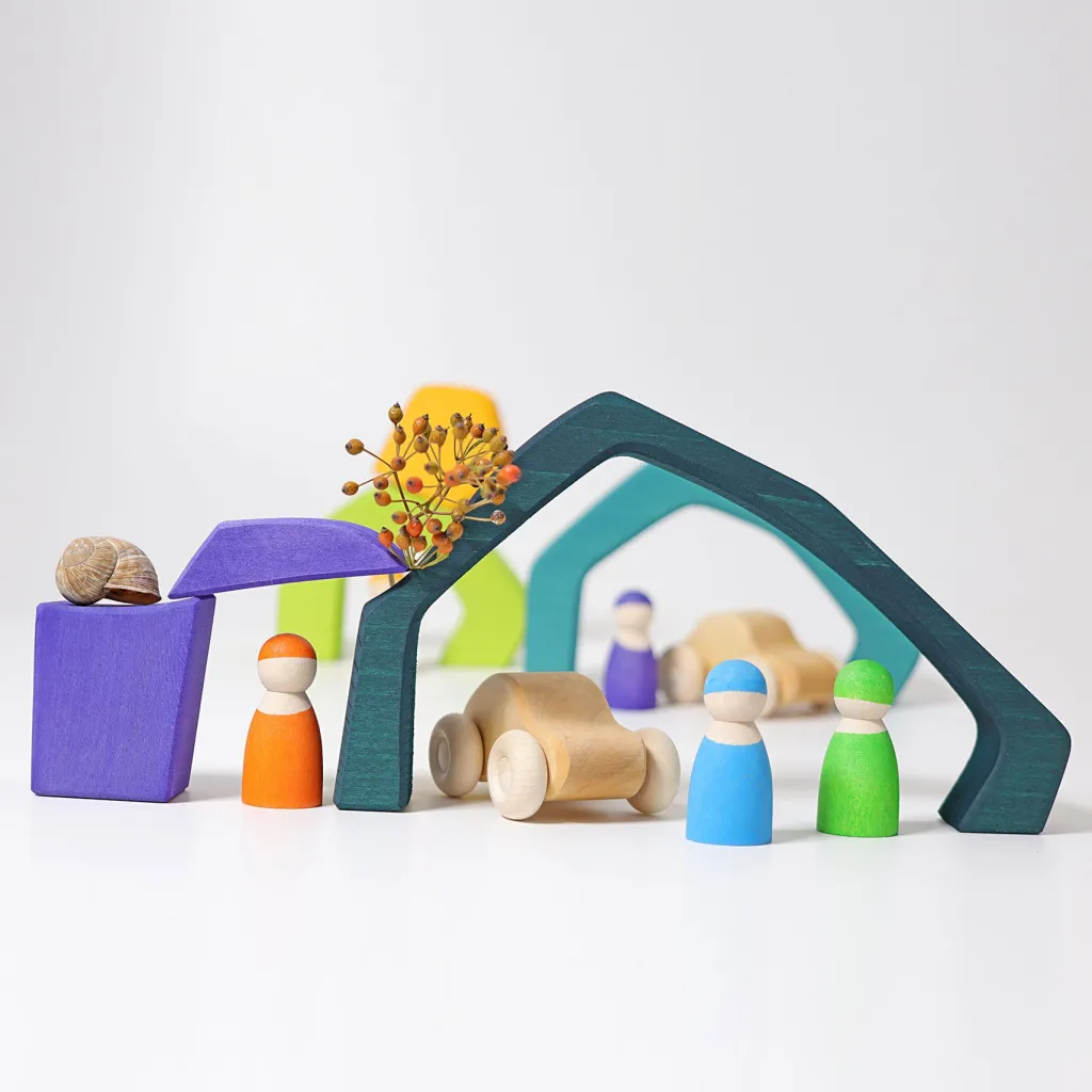 Grimm's Costruzioni In Legno | Puzzle | Puzzle Quattro Elementi