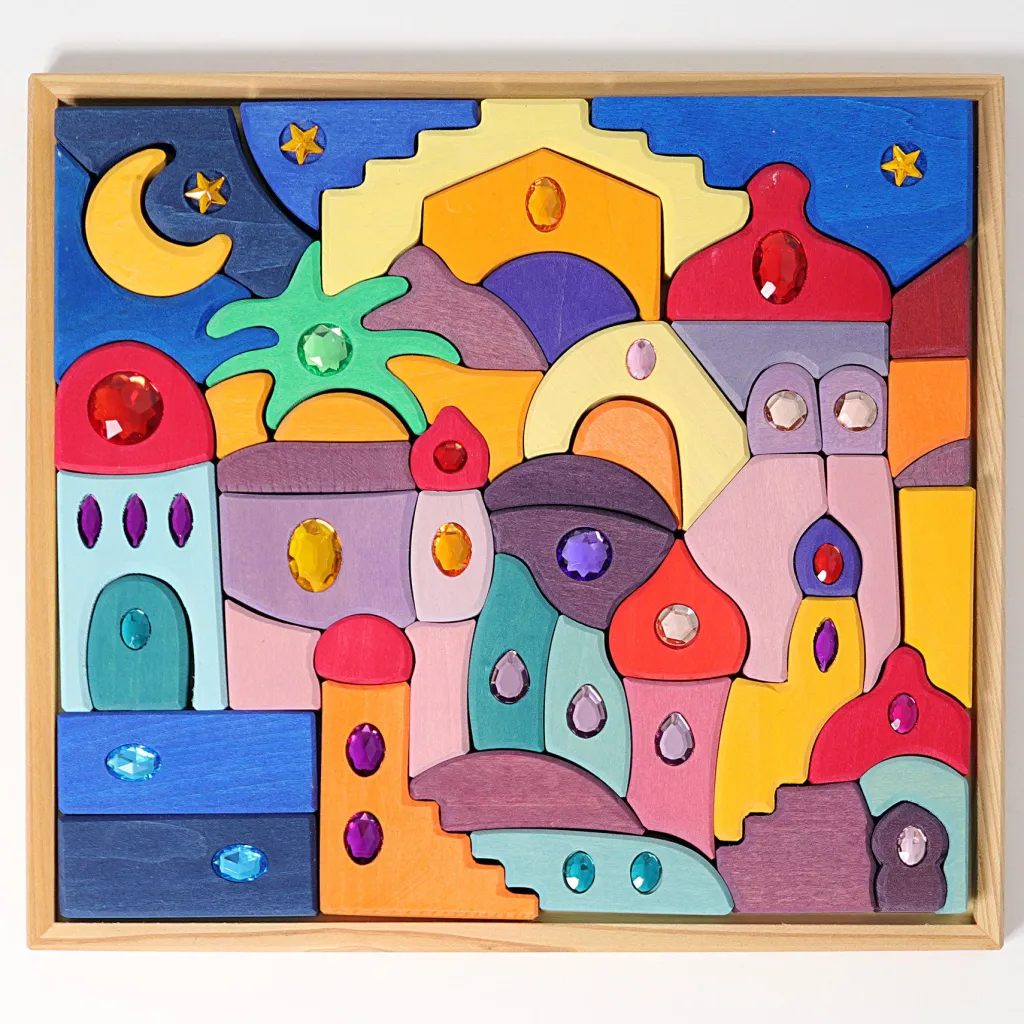 Grimm's Costruzioni In Legno | Puzzle | Puzzle Sparkling Mandala Orient