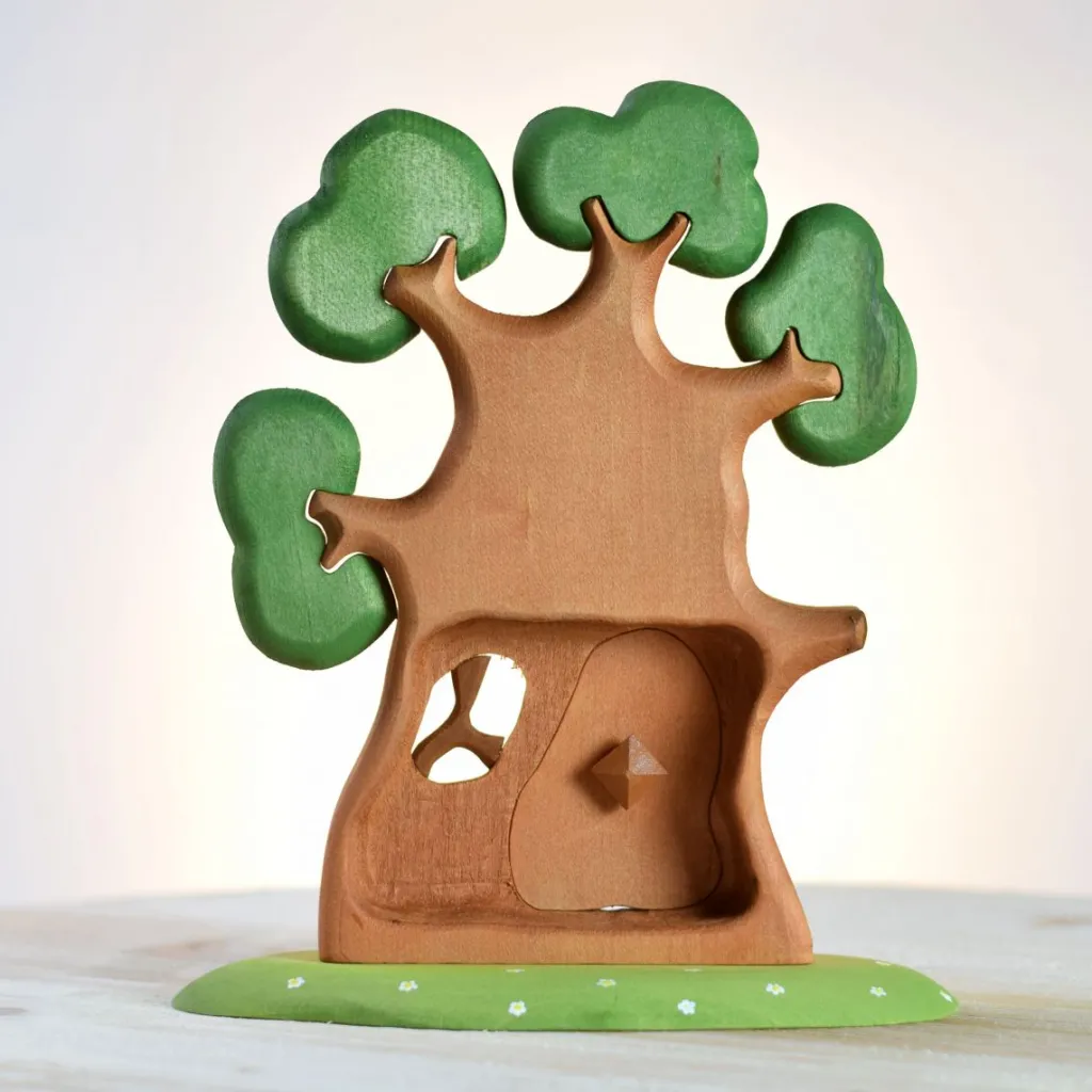 Bumbutoys Case Giocattolo E Ambientazioni | Quercia secolare in legno