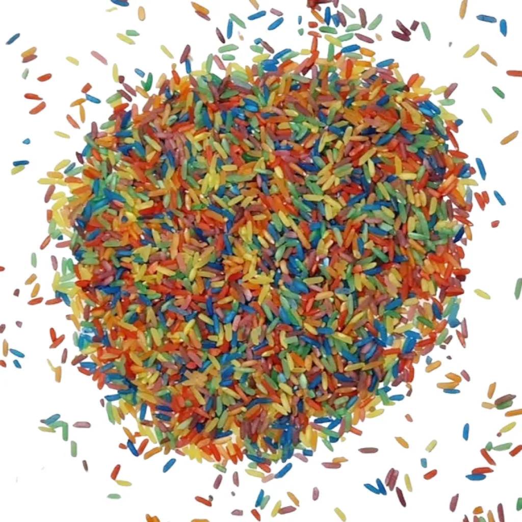 SensoryFun Basi Sensoriali | Riso sensoriale Mix Arcobaleno