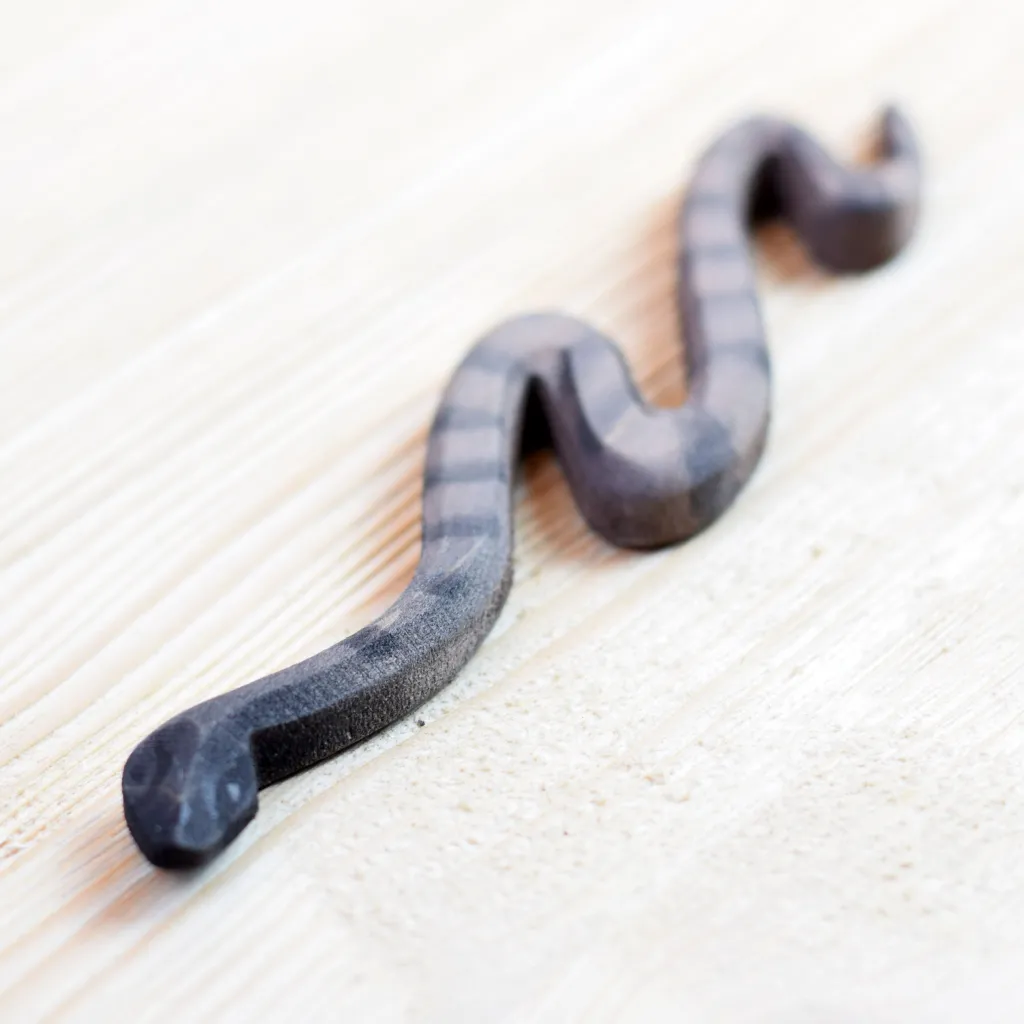 Bumbutoys Halloween | Animali In Legno | Serpente in legno