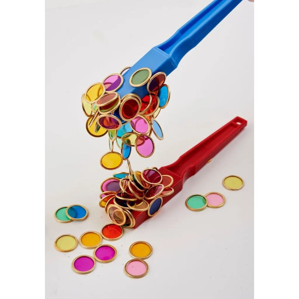 Shaw Magnets Pannelli Luminosi | Motricità Grossolana | Set bacchette e gettoni magnetici