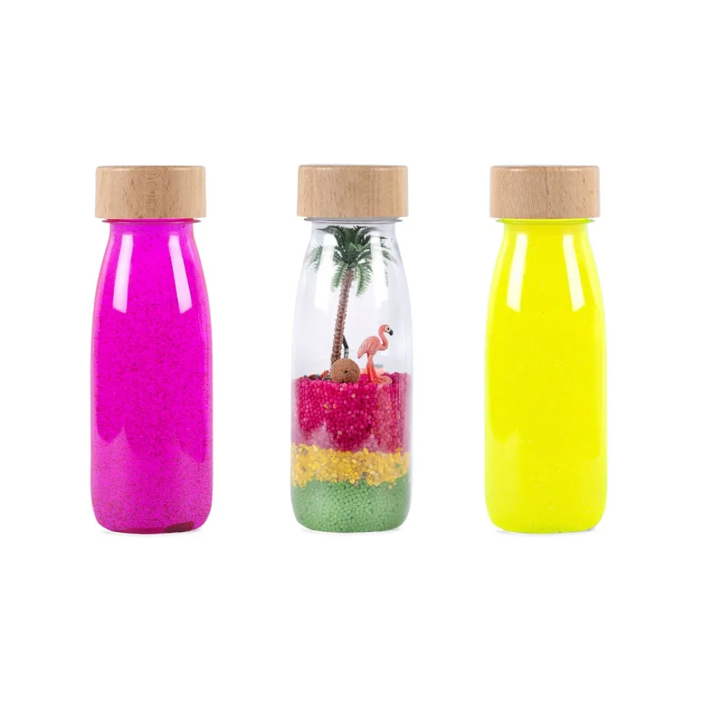 Petit Boum Per I Piccolissimi | Suoni E Musica | Set Bottiglia Sensoriale Paradise Pack