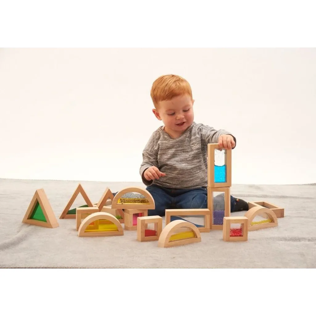 Tickit Pannelli Luminosi | Costruzioni Traslucide | Set di blocchi sensoriali