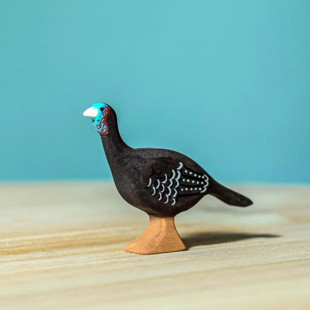 Bumbutoys Autunno | Animali In Legno | Tacchinella in legno