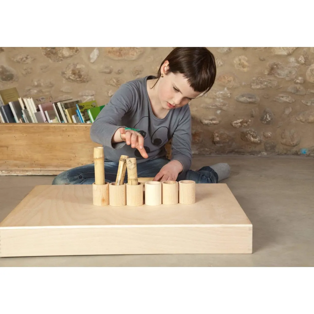Grapat Utensili | Tazze con coperchio in legno naturale