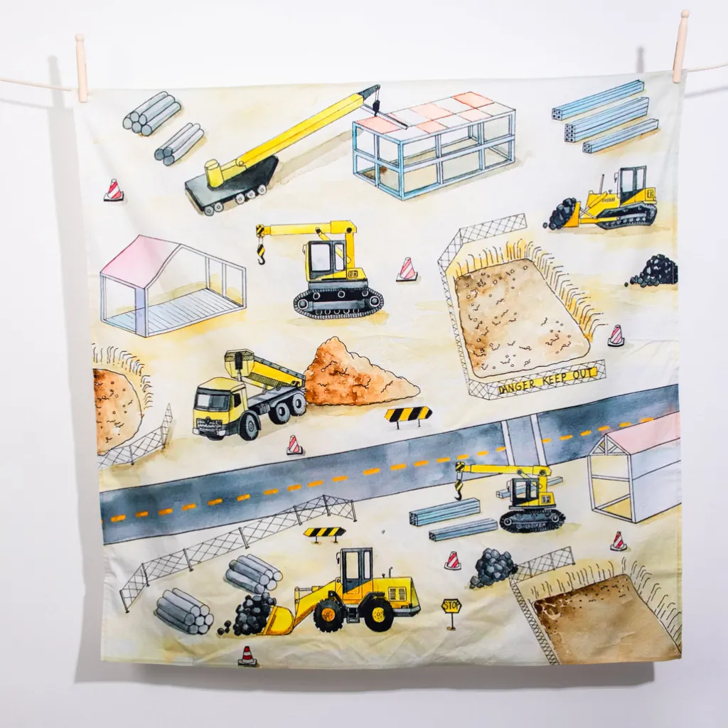 Wonderie Per I Piccolissimi | Motricità Grossolana | Telo Gioco Vegano - Play Cloth - In Cantiere -