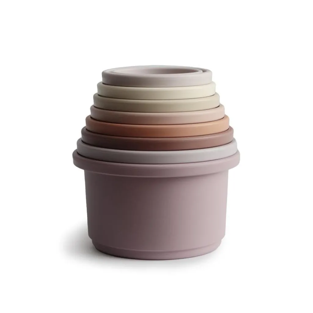 Mushie Per I Piccolissimi | Torre da impilare Petal
