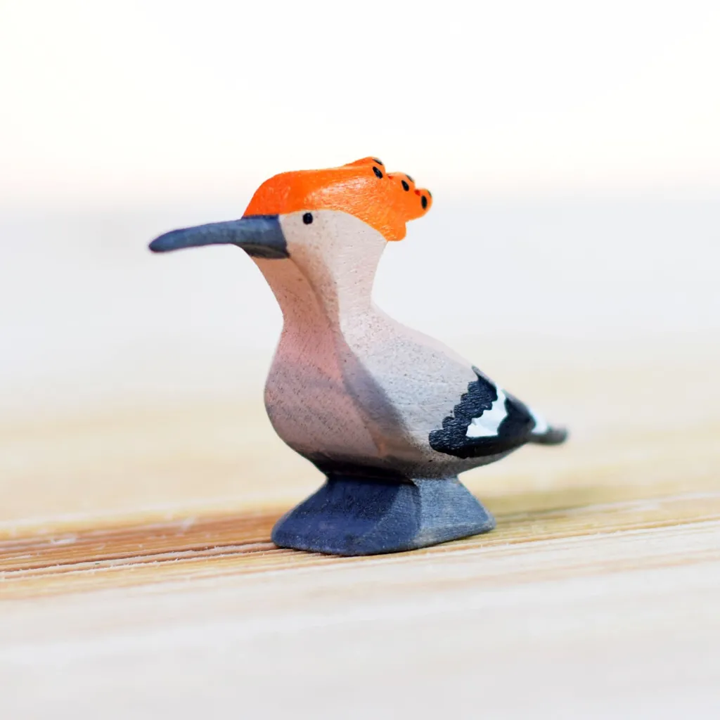 Bumbutoys Animali In Legno | Upupa in legno