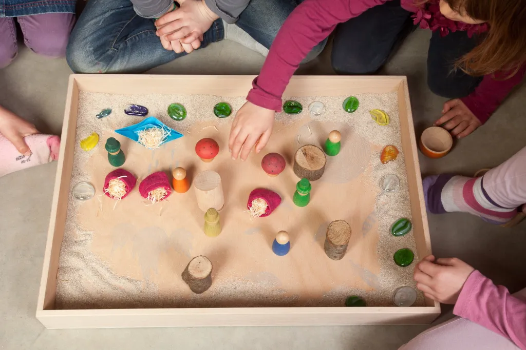 Grapat Loose Parts | Accessori | Vassoio Play Box in legno naturale