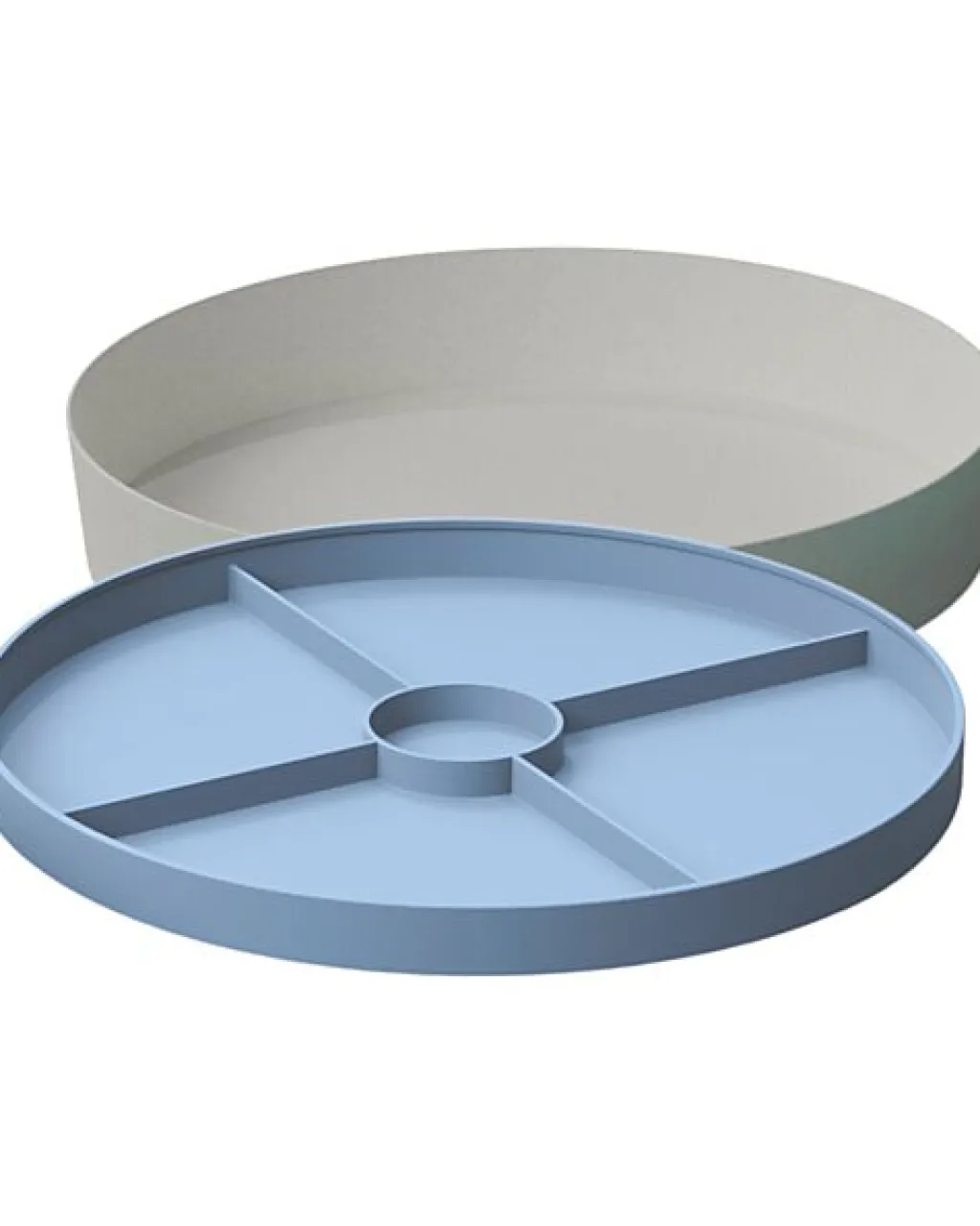 Jellystone Designs Accessori | Vassoio Sensoriale Tray Play - Soft Blu -